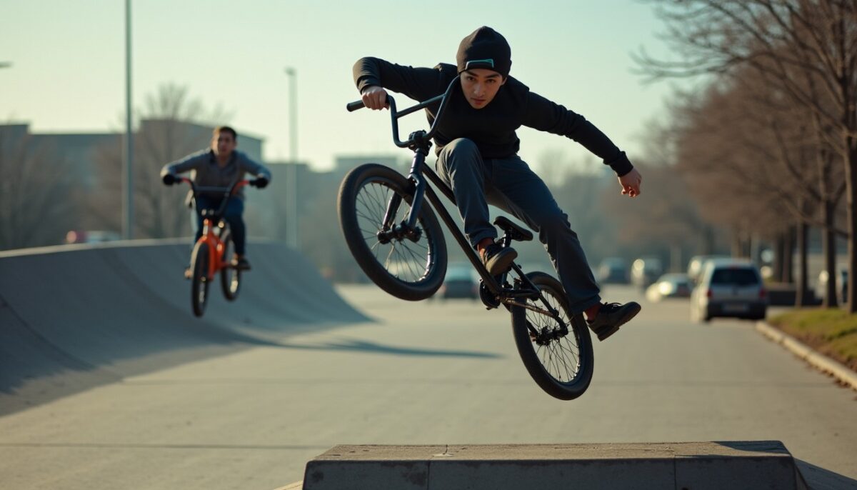 BMX contre Parkour : Duel Intense entre Bicross et Freerun
