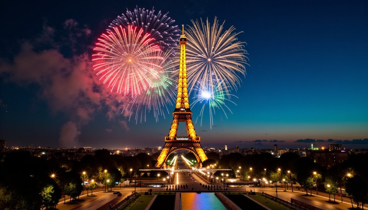 Revivez en vidéo le spectaculaire feu d'artifice de la Tour Eiffel du 14 juillet 2014